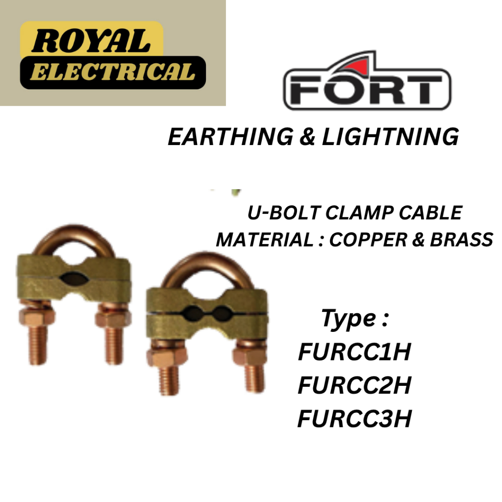 FORT U-BOLT CLAMP CABLE
