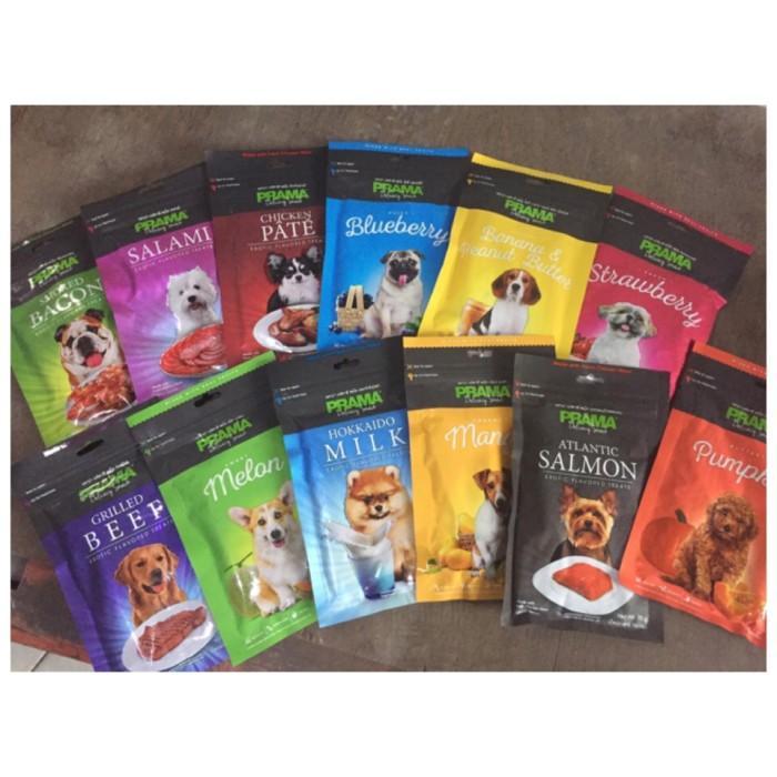 Prama dog snack 70 gr Bamboo Poultry & Petshop - Salmon