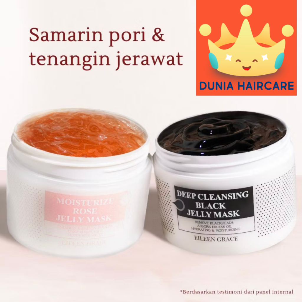 EILEEN GRACE Rose / Black JELLY MASK 300ml | Masker Wajah