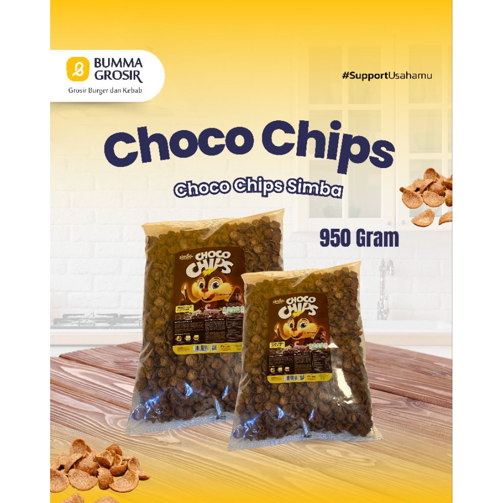 

Simba Choco Crunchy - Choco Chips - Choco Crunch - Coco Simba - sereal coklat 950gram
