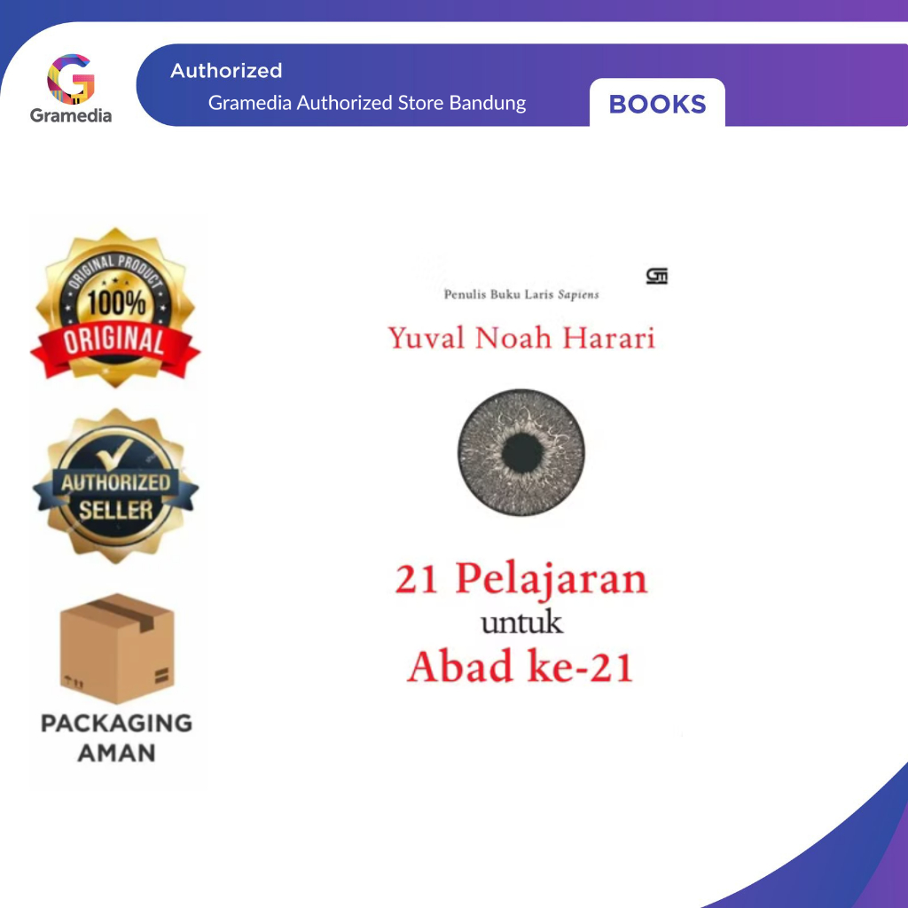 Gramedia Bandung - 21 Pelajaran untuk Abad Ke-21