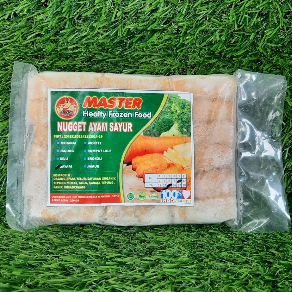 

Nugget Ayam Bayam Organik Master