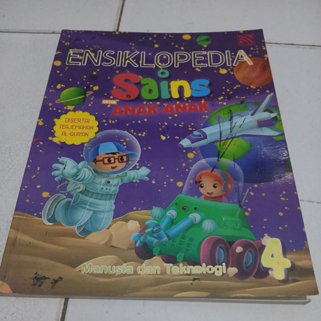 BUKU ENSIKLOPEDIA SAINS ANAK_ANAK BEKAS ORIGINAL
