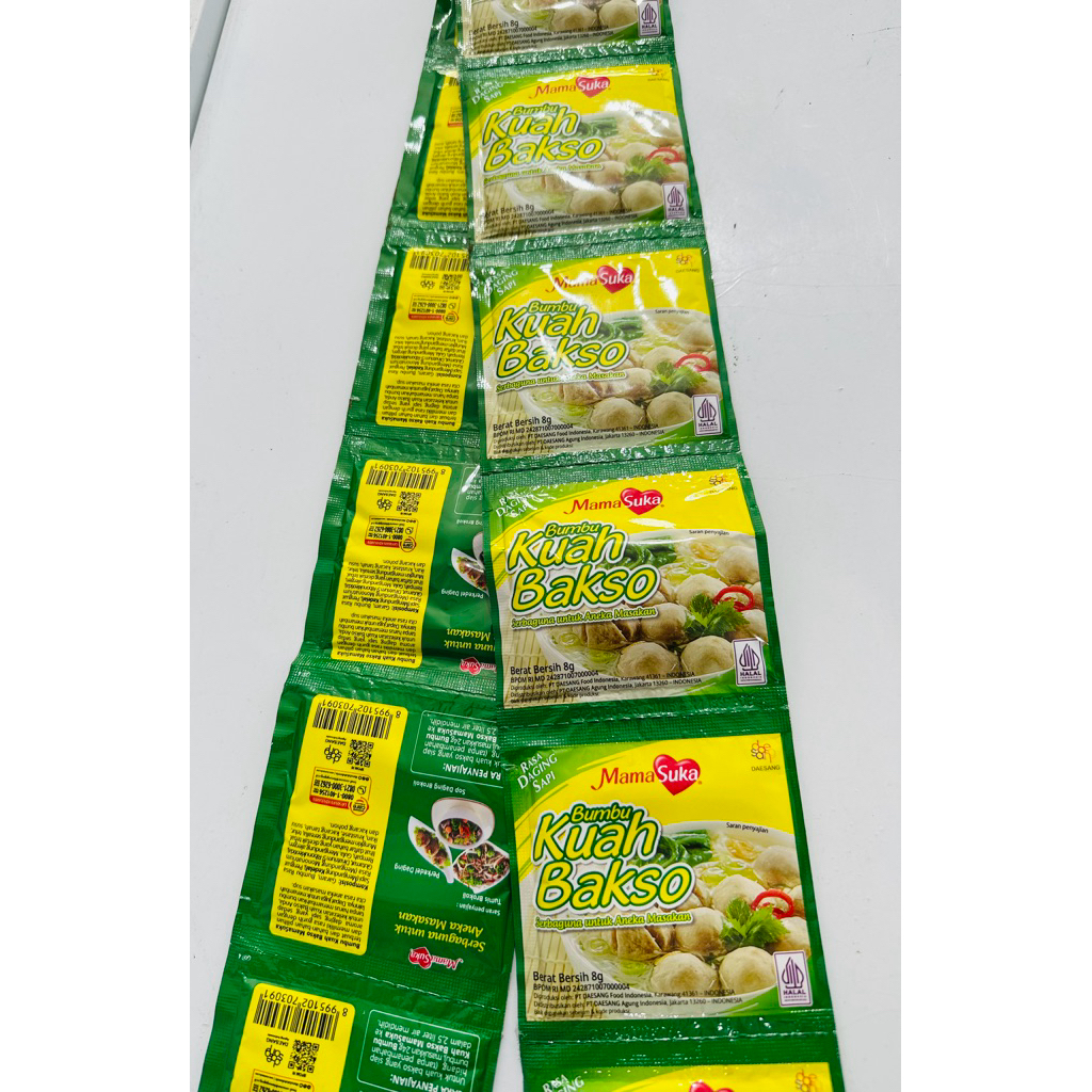 

Kuah bakso bumbu mama suka 1 Renteng 12 pcs