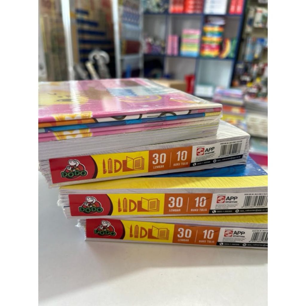 

buku tulis dodo