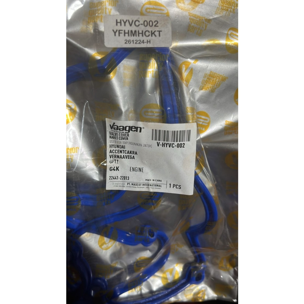 VALVE COVER ACCENT/CAKRA/VERNA/AVEGA/GETZ VAAGEN-HYC-002