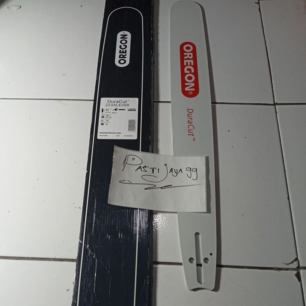 Bar Laser Chainsaw Oregon 22 inch 38 mata original