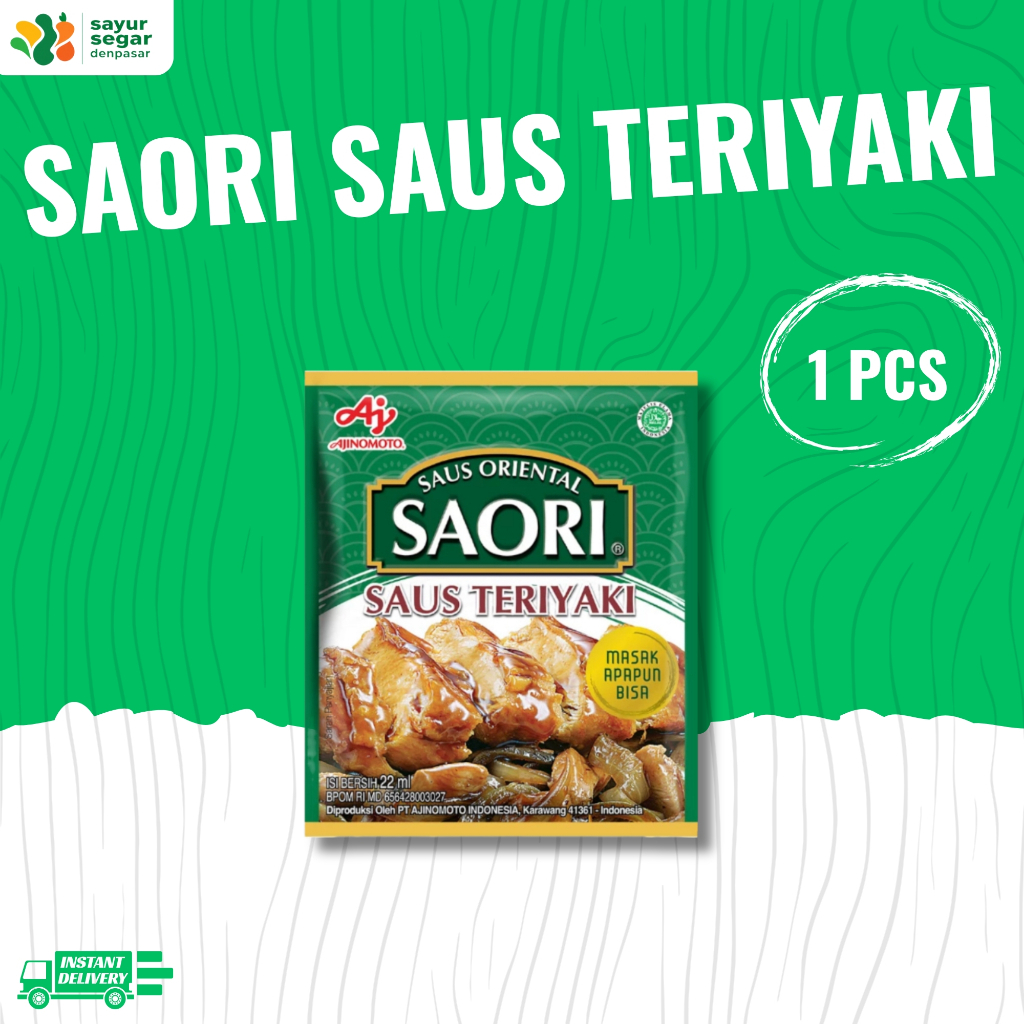 

Saori Saus Teriyaki 1 pcs - Sayur Segar Denpasar