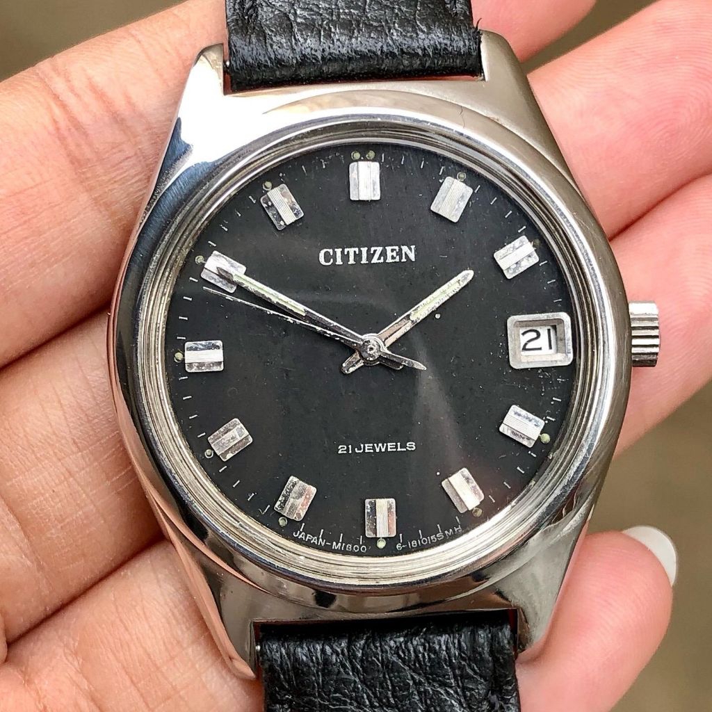 

Citizen Date 21jewels Black Dial