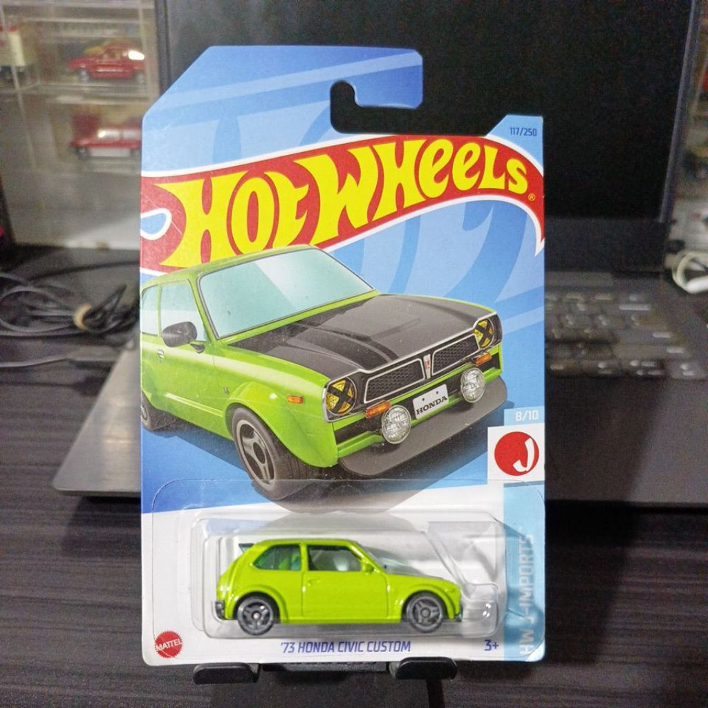Hotwheels 73 Honda Civic Custom