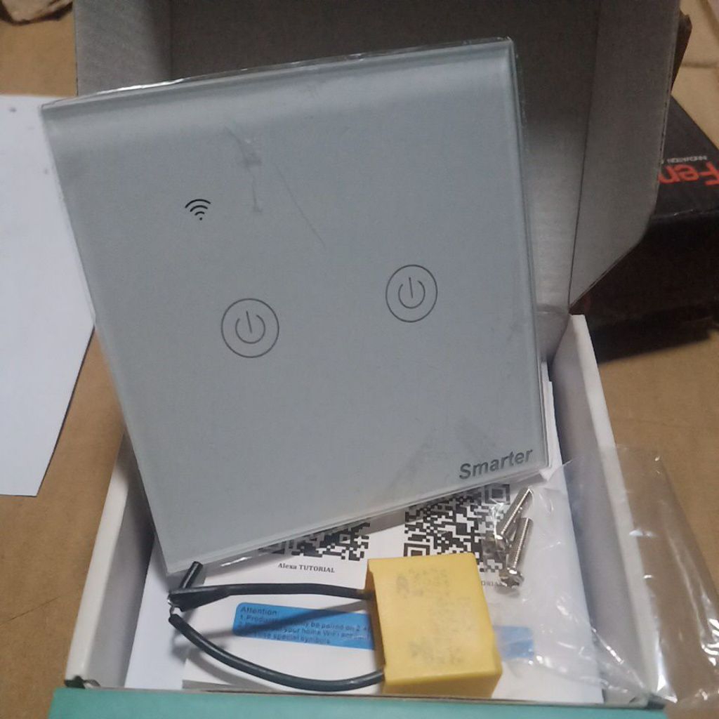 Akangmss - Saklar Pintar Smart Switch Water Heater Ac 20A Wifi Google Home Smart Life