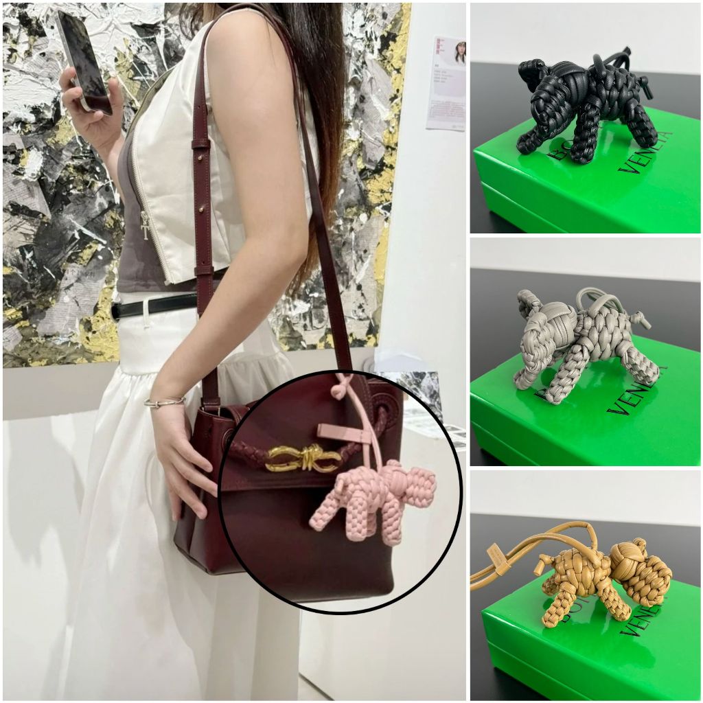 B*V Baby Elephant Embroidered Decorative Pendant 826830 liontin tas 10*7.5*6*5cm