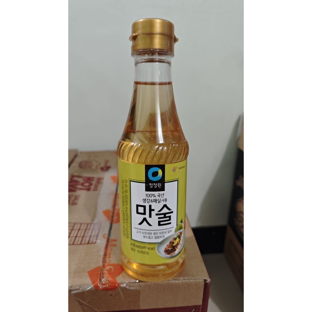 

Daesang Chung Jung One - Matsul Ginger Green Plum @410 ml / CJO Sauce Masak / Mirin