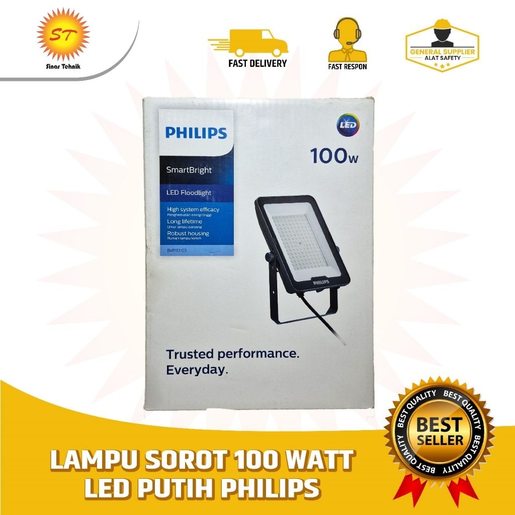 Lampu Sorot 100 Watt Led Putih PHILIPS
