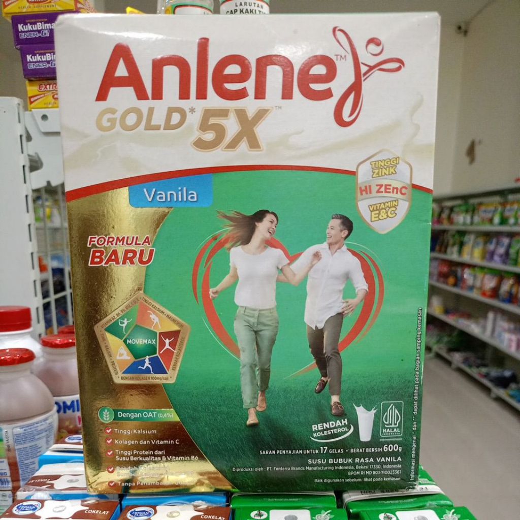 

Anlene Gold 5x Vanila 600g SALE EXPIRED 071125