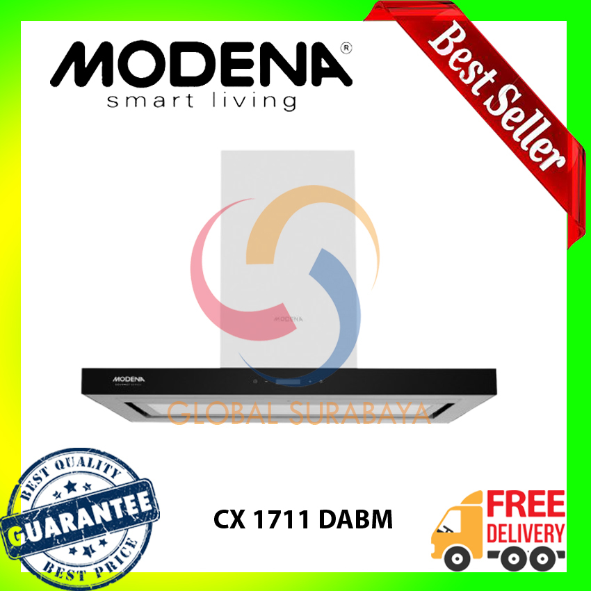 MODENA ISLAND COOKER HOOD CX 1711 DABM - GARANSI RESMI