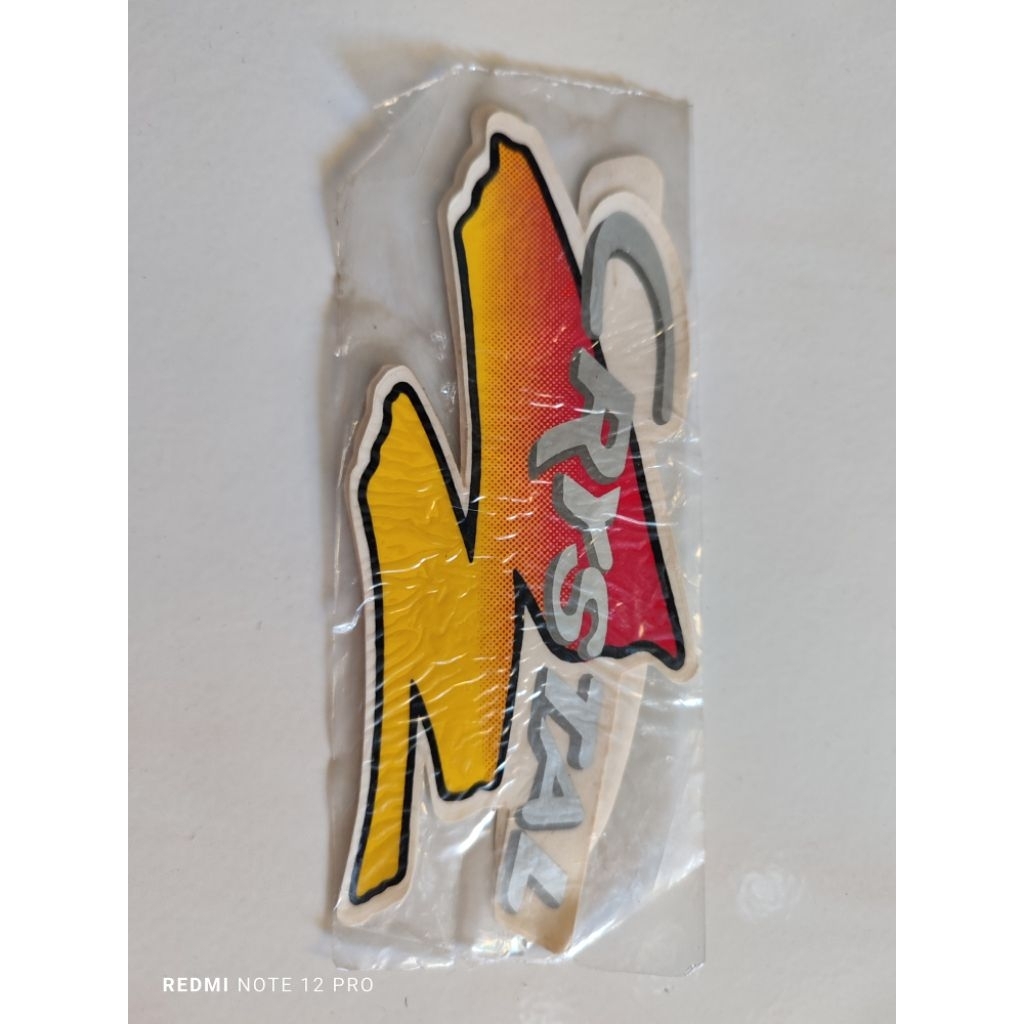 stiker sayap dasi suzuki crystal tune