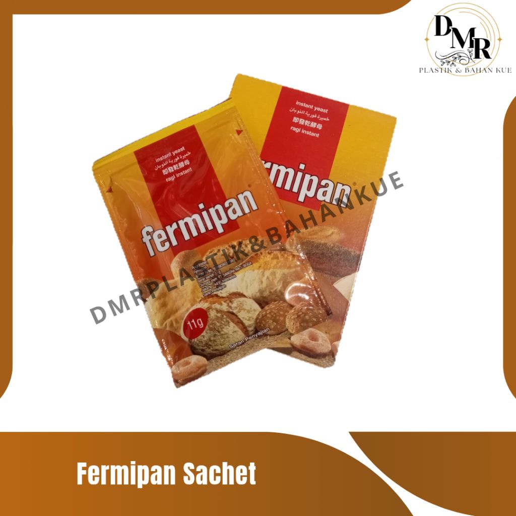 

Fermipan/ragi instan kemasan sachet