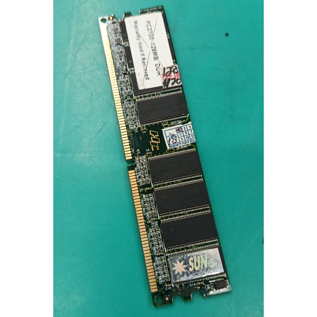 (BEKAS) DDR1 SUN 128 MB - PC2700 Longdimm memory PC