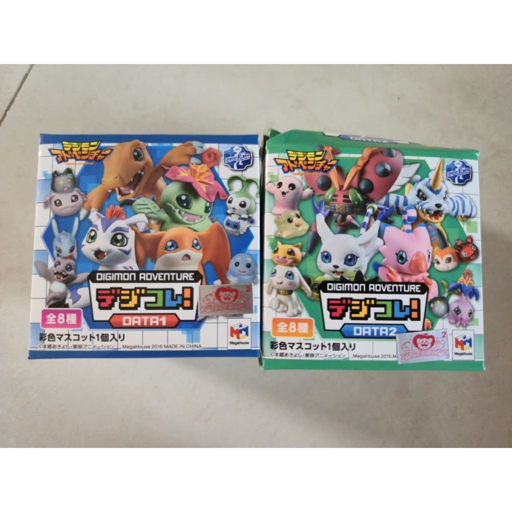 Digimon Adventure DigiColle Data 1 & Data 2