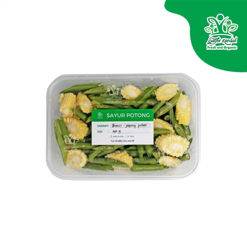 

Buncis & Jagung Putren Potong - Sayur Kendal