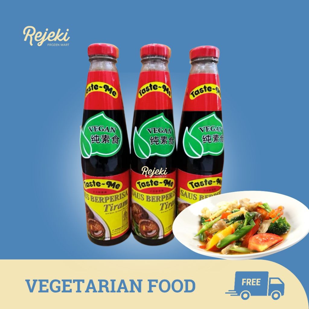 

Taste Me Saus Berperisa Tiram Vegetarian Oyster Sauce 500gr