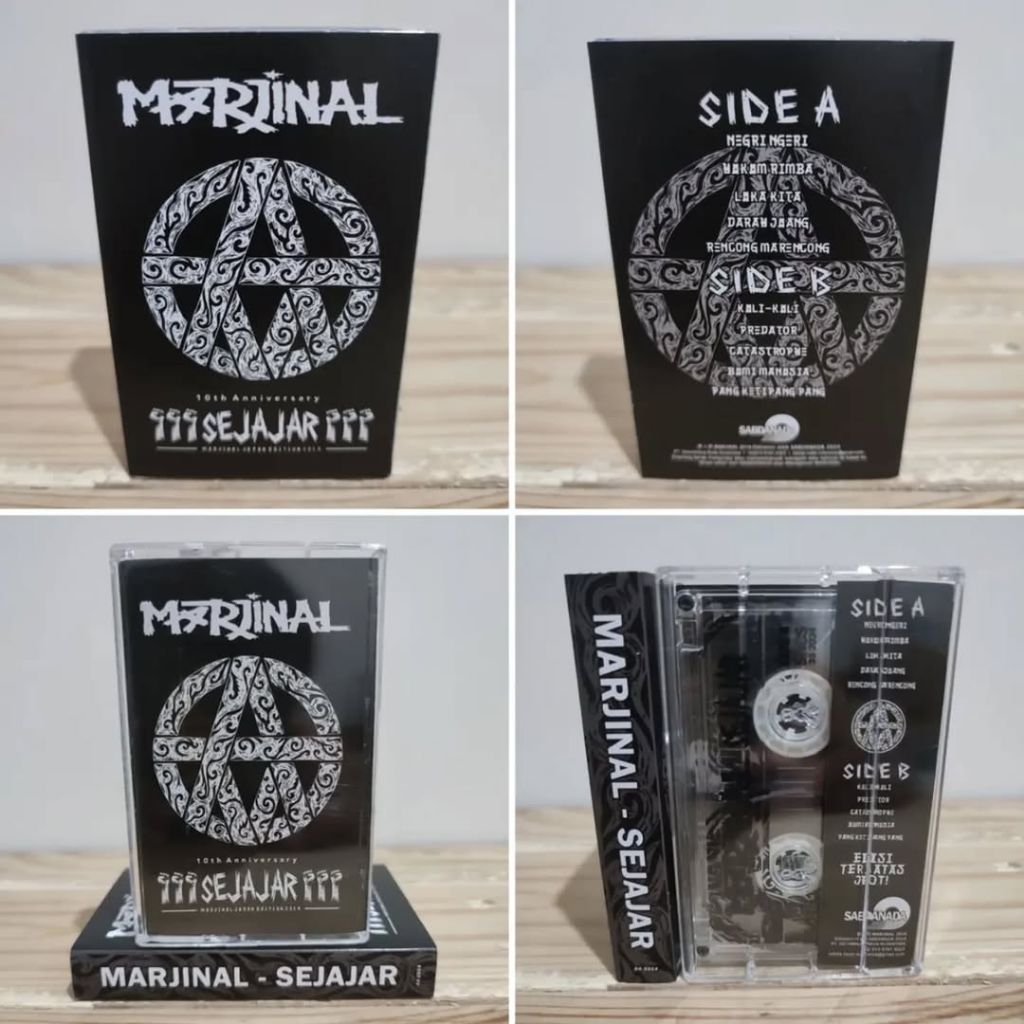 Kaset MARJINAL - Sejajar 10th Anniversary