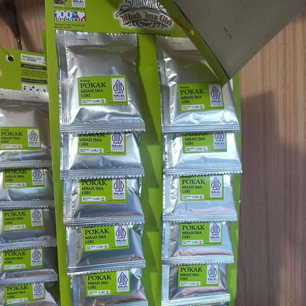 wedang pokak jahe rempah tradisional mbah ima giri isi 10 sachet