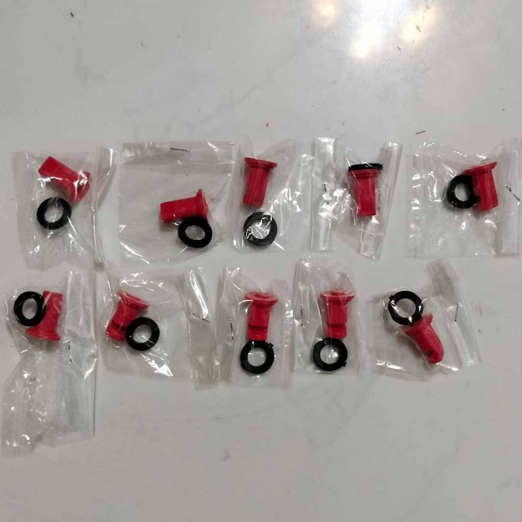 Flat Spray jet Nozzle MERAH spuyer Solo indonesia 425 harga 10pcs