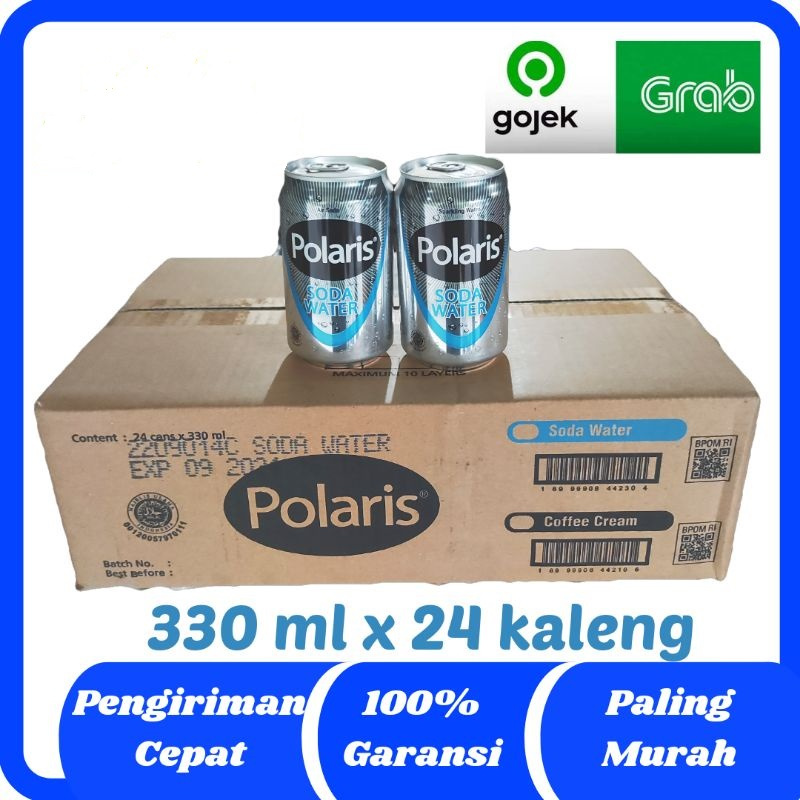 

Polaris Soda Water 330ml 24 kaleng