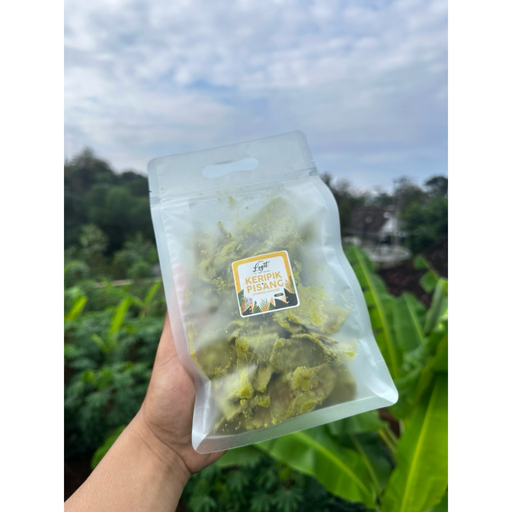 

Kreasi Legit - Keripik Pisang Matcha