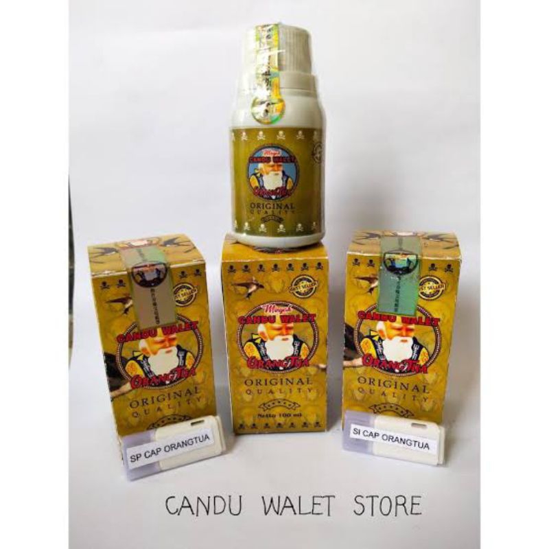 

CANDU WALET Cap Orang Tua Original 250Ml Candu Pemikat Sarang walet