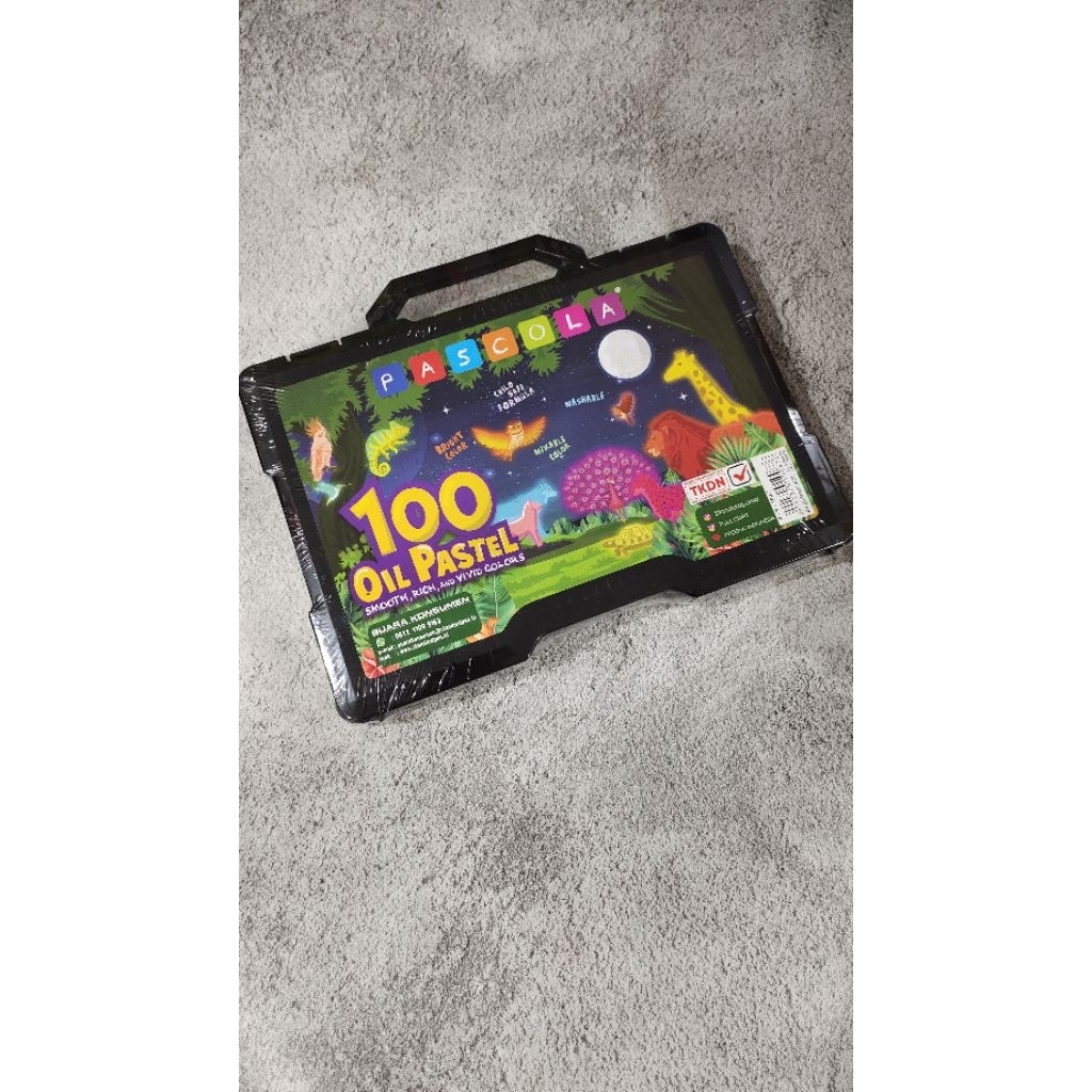 

crayon pascola 100 warna, oil pastel pascola 100