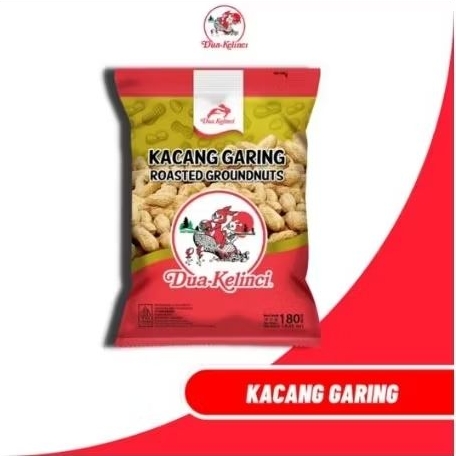 

Dua Kelinci Kacang Garing Kacang Kulit 180 gram