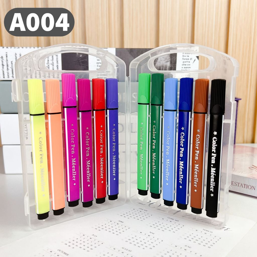 

A004 Washable Water Color Pen Crayon Mewarnai Spidol Warna Warni Stabilo Berwarna
