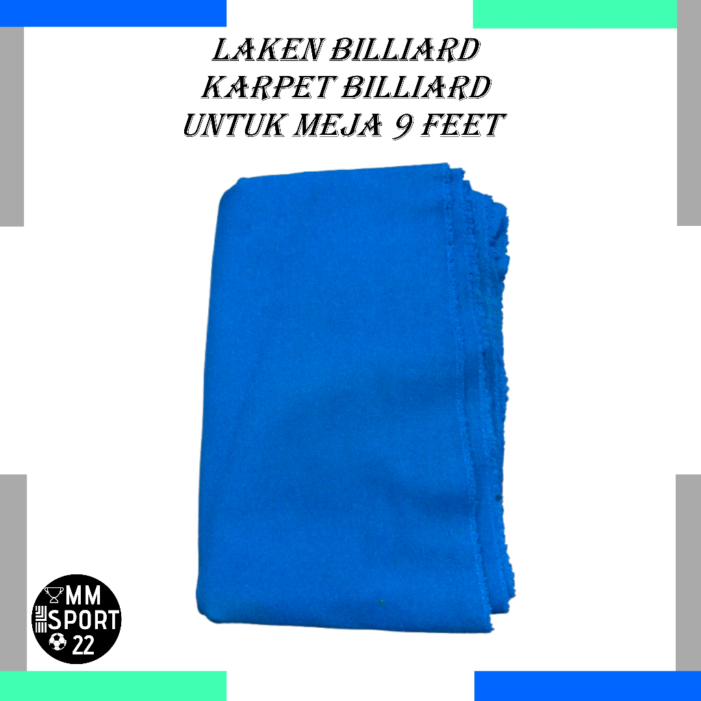 Kain Laken Meja Billiard 9 feet