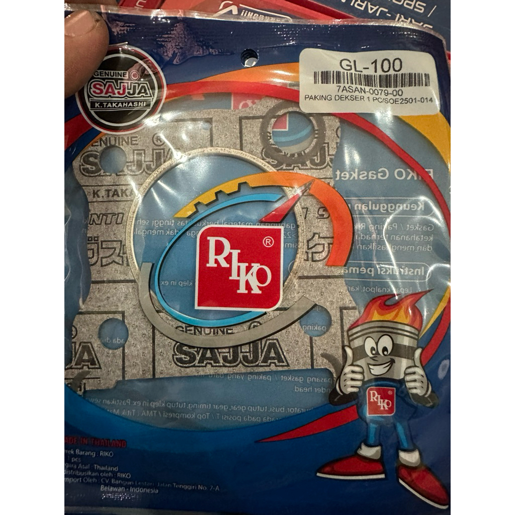 PAKING PERPAK HEAD DEKSER GL 100 CB 100