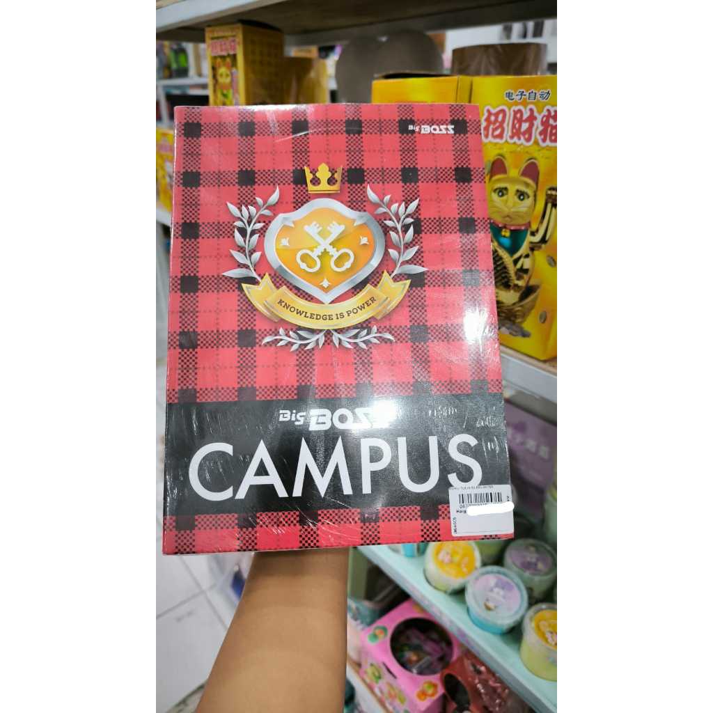 

(10 PCS) Big Boss Campus Buku Tulis 50 Lembar/Buku Tulis