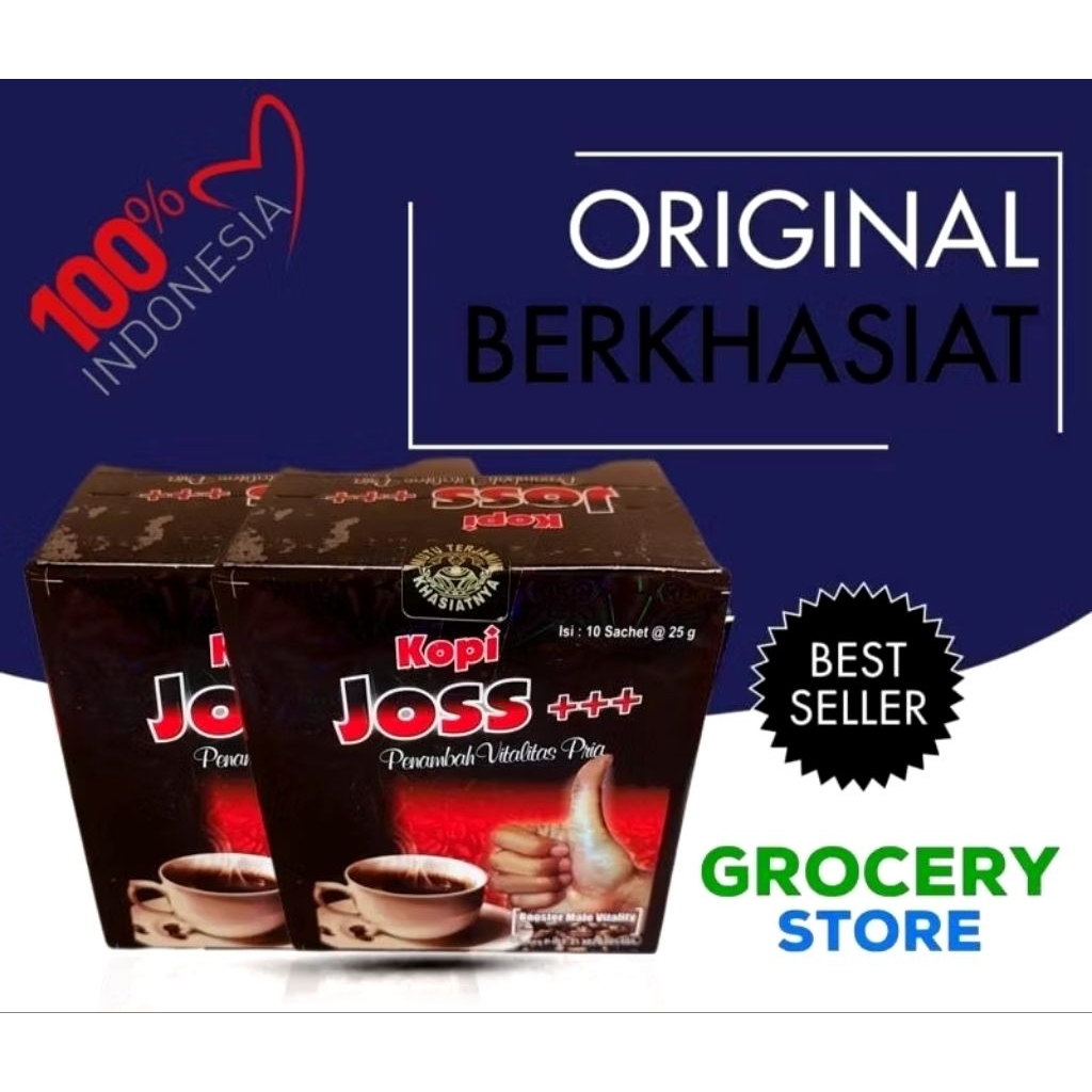 

coffee hot Mak Joss plus +++ hitam