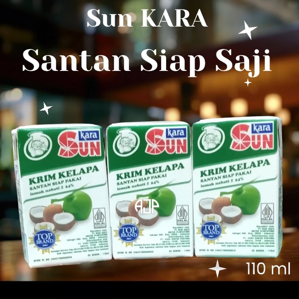 

SUN KARA Santan Siap Saji | 110 ml