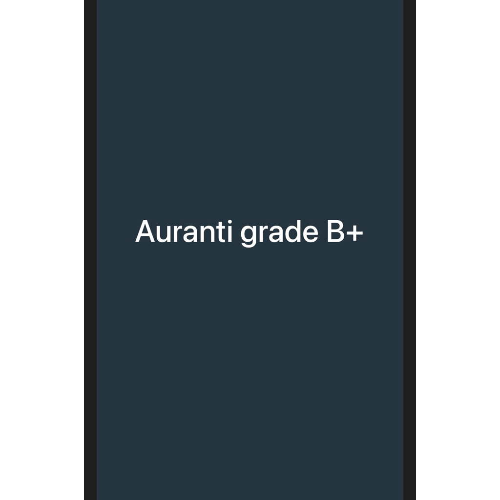 sticker isi channa auranti grade B+