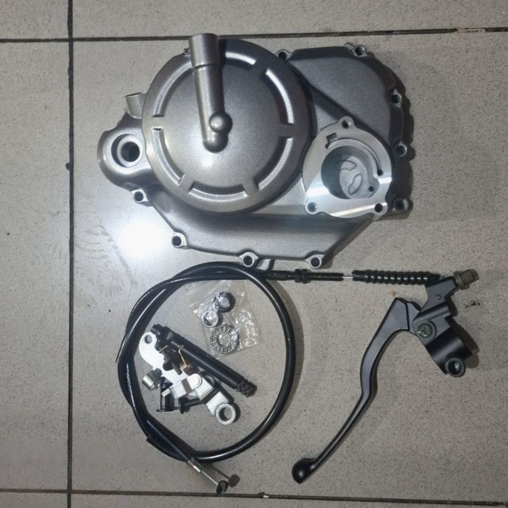 Yamaha Bak Kopling Set Vega ZR Jupiter Z Robot Z1 Full Silver Plus Handle Kiri PNP