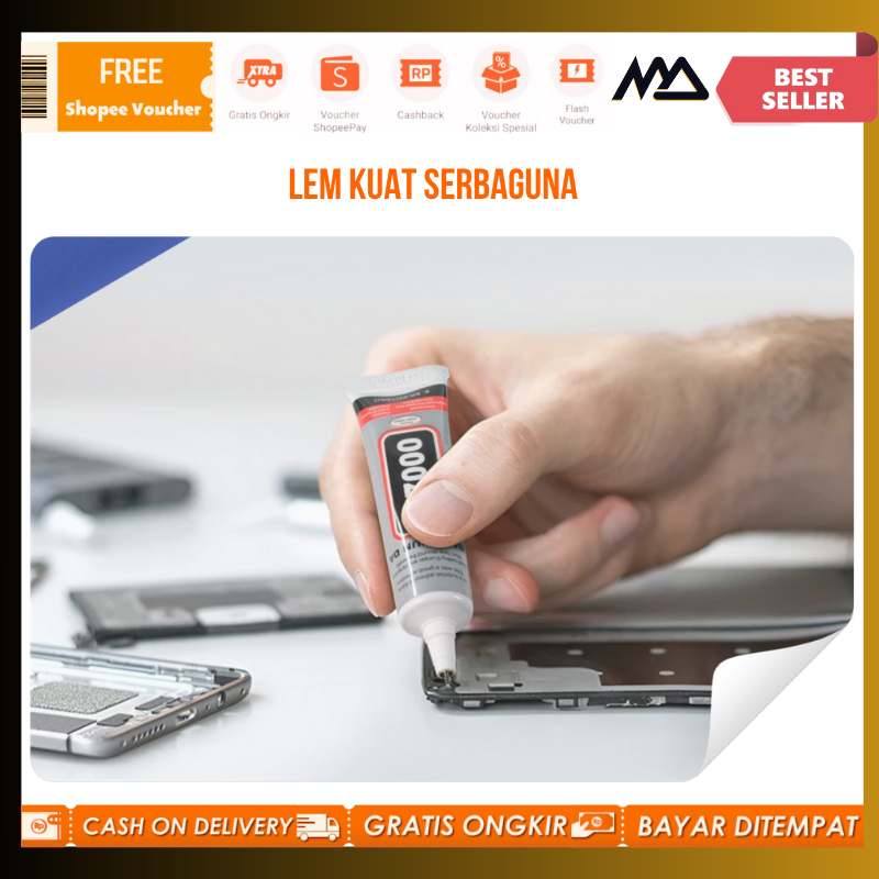 

BAO SHUN DA Lem Kuat Serbaguna Power Glue Strong Adhesive 15ml / Lem kuat / Lem segala jenis bahan