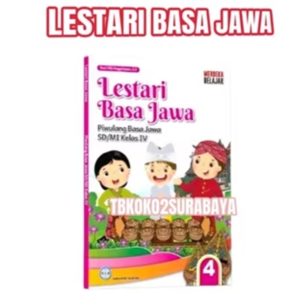 BUKU LESTARI BASA JAWA SD KELAS 4 KURIKULUM MERDEKA