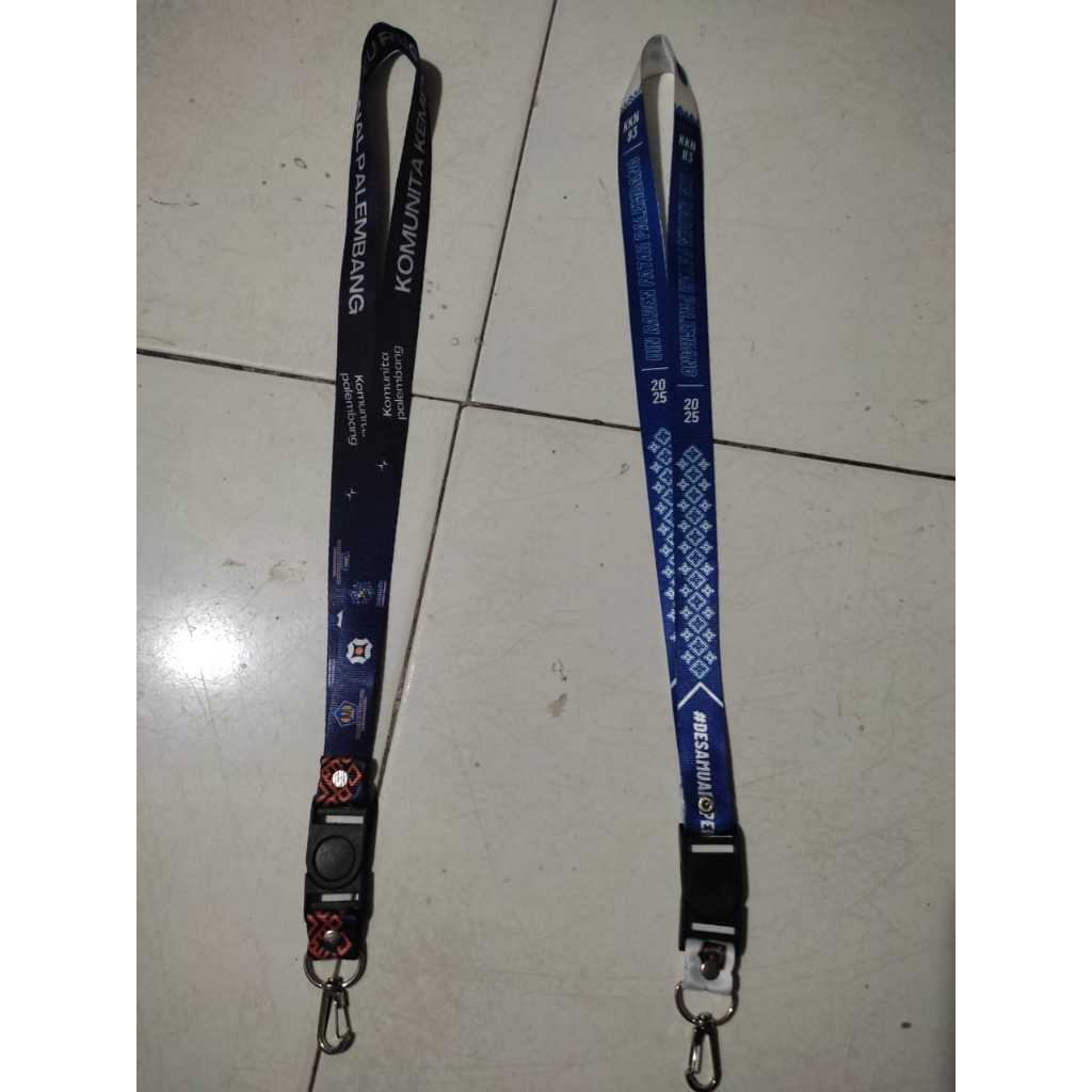 

Tali Lanyard Custom Bahan Polyester