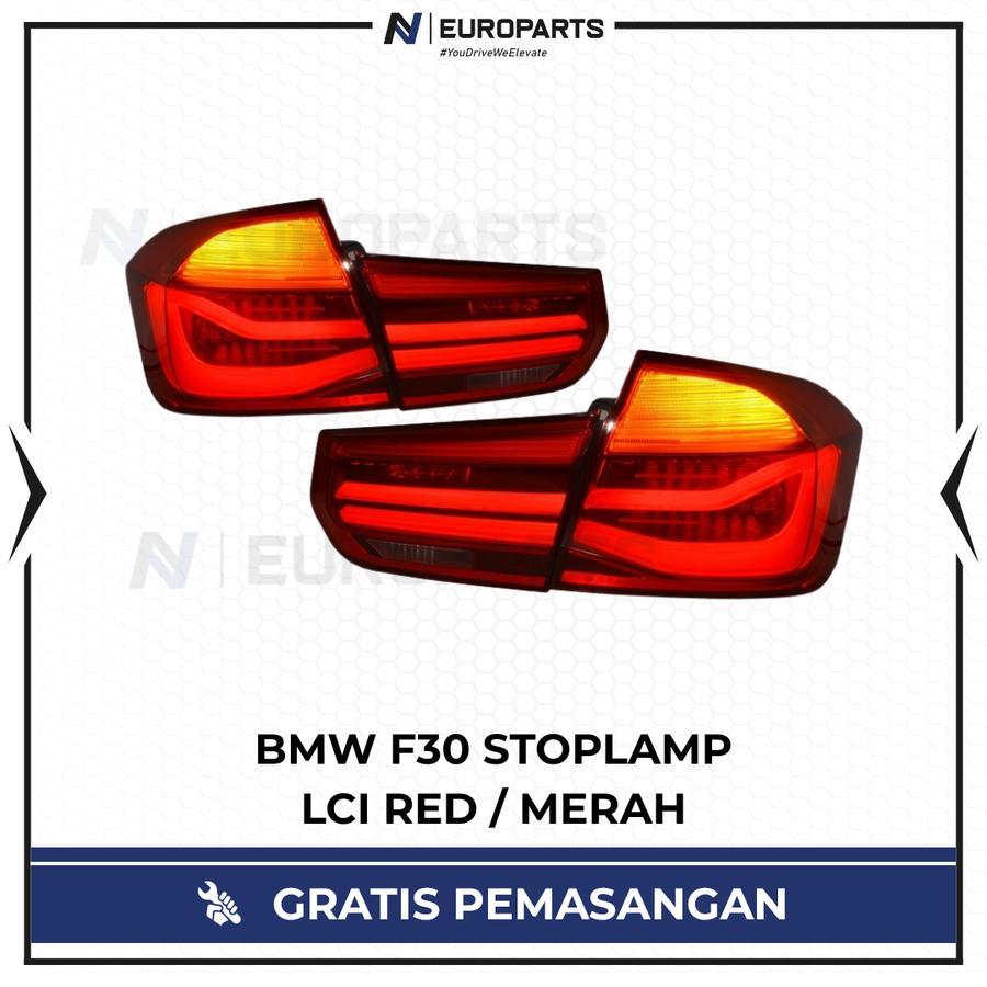 F30 STOPLAMP LCI STYLE RED MERAH | LAMPU BELAKANG UNTUK BMW F30 MODEL LCI RED MERAH