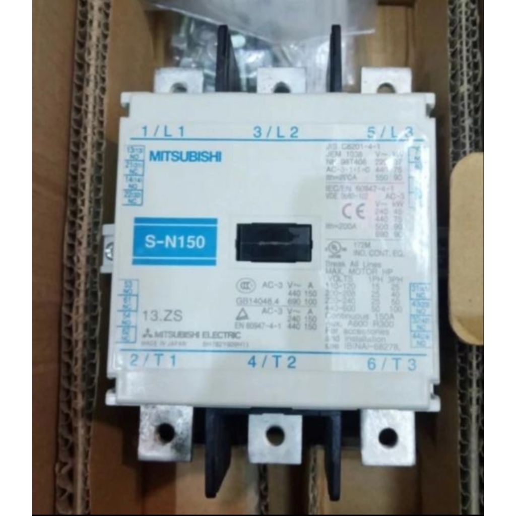 KONTAKTOR SN-150 200A ORIGINAL