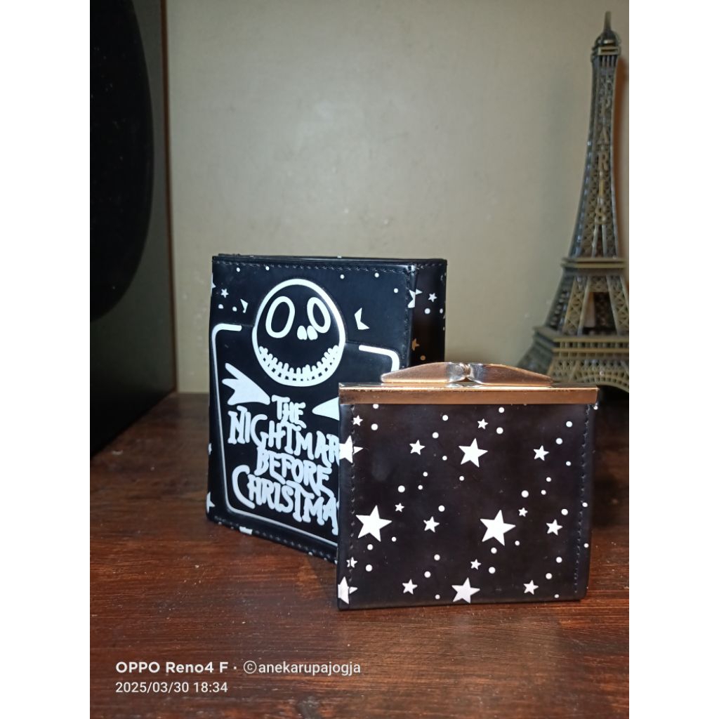 dompet lipat cewek the night mare before christmas