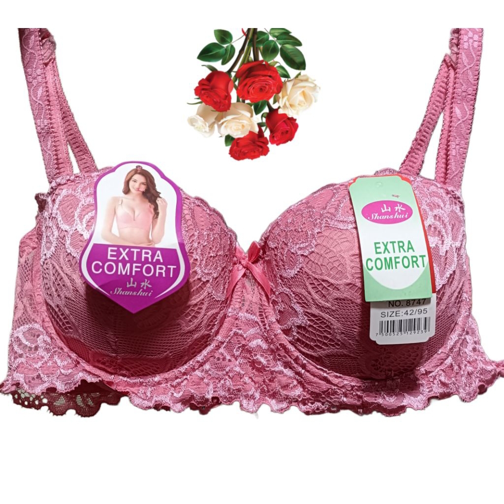 Bra push up Bra 8747  Bra kawat cup setengah Busa sedang ukuran 38.40.42.44