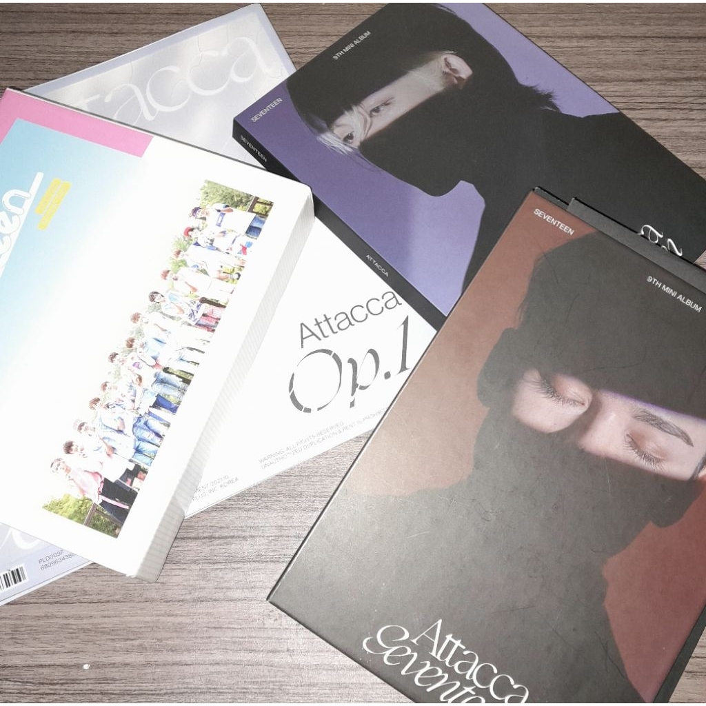 [WTS] Attacca Op1 Love & Letter Repackage Carat ver Scoups Vernon Album Seventeen Svt Sebong Pb HipH